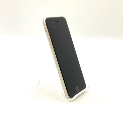 【全額返金保証】【最速発送】Apple iPhone iPhone SE (3rd generation) 64GB スターライト Softbank SIMフリー 白ロム 美品 動作確認済 82%