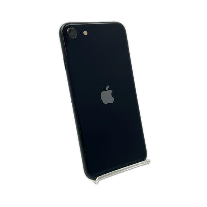 【全額返金保証】【最速発送】Apple iPhone iPhone SE (3rd generation) 128GB ミッドナイト docomo SIMフリー 白ロム 動作確認済 84%