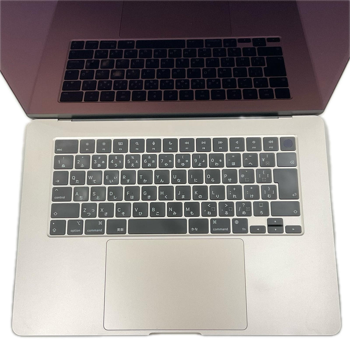 【全額返金保証】【最速発送】Apple MacBook Air 15インチ 2023 Apple M2 16GB 512GB スターライト 90% 美品 動作確認済