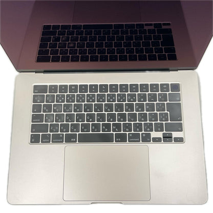 【全額返金保証】【最速発送】Apple MacBook Air 15インチ 2023 Apple M2 16GB 512GB スターライト 90% 美品 動作確認済