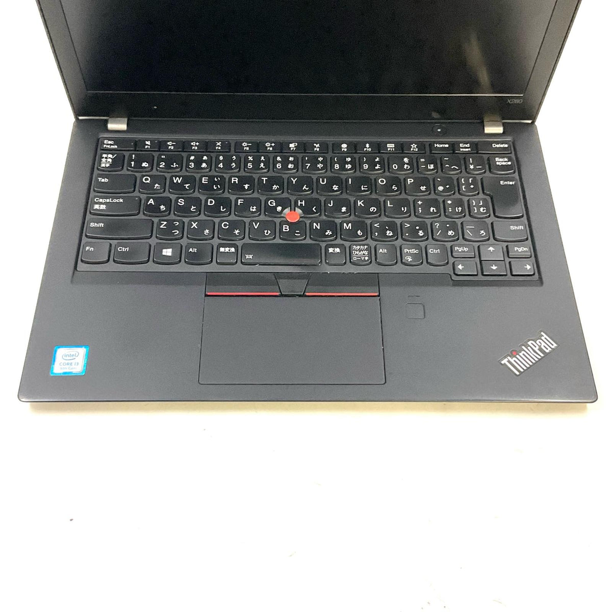 【全額返金保証】【最速発送】Lenovo ThinkPad X280 20KECTO1WW Intel(R) Core(TM) i3-8130U CPU @ 2.20GHz 8GB SSD(NVMe) 256GB（実測:238GB） 93.5% 動作確認済
