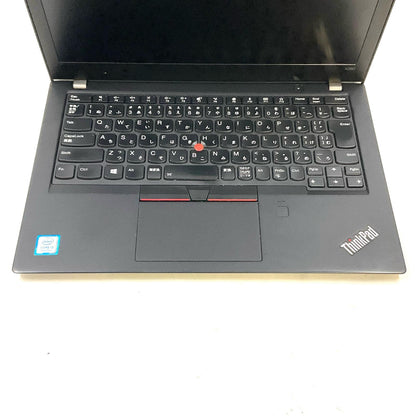 【全額返金保証】【最速発送】Lenovo ThinkPad X280 20KECTO1WW Intel(R) Core(TM) i3-8130U CPU @ 2.20GHz 8GB SSD(NVMe) 256GB（実測:238GB） 93.5% 動作確認済