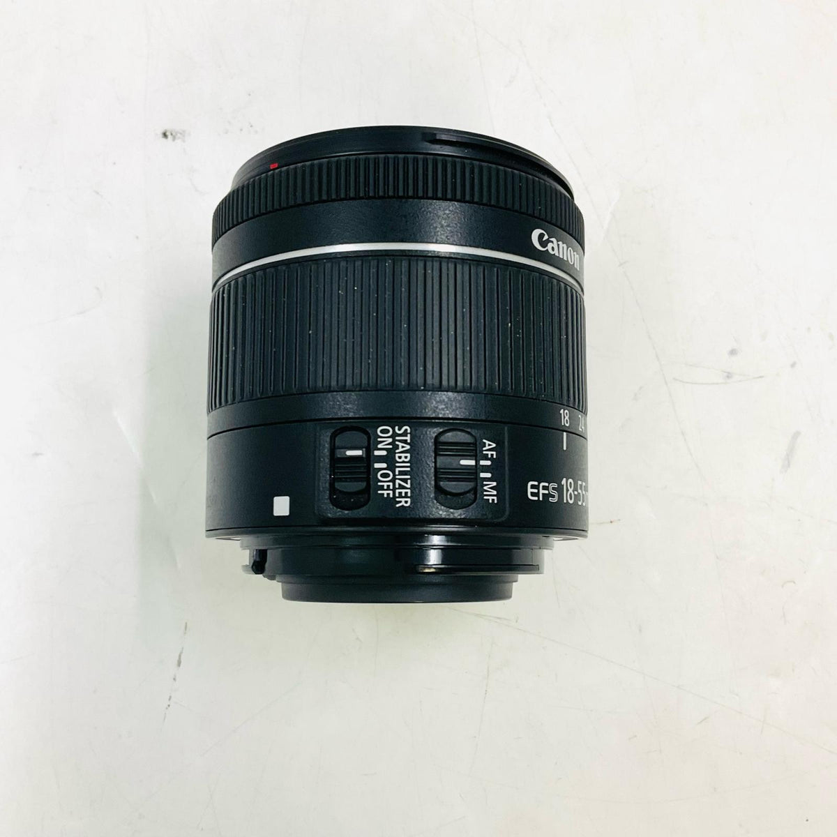 【全額返金保証】【最速発送】Canon EF-S18-55mm F4-5.6 IS STM 美品 動作確認済
