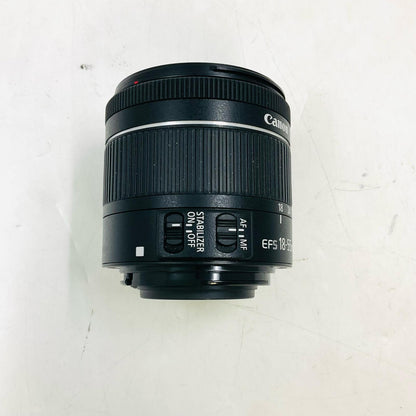 【全額返金保証】【最速発送】Canon EF-S18-55mm F4-5.6 IS STM 美品 動作確認済