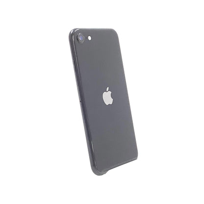 【全額返金保証】【最速発送】Apple iPhone iPhone SE（第2世代） 64GB ブラック au 白ロム 動作確認済 74%