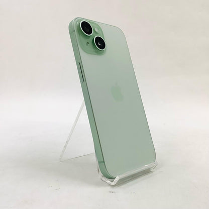 【全額返金保証】【最速発送】Apple iPhone iPhone 15 128GB グリーン Softbank SIMフリー 白ロム 美品 動作確認済 85%