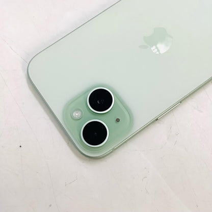 【全額返金保証】【最速発送】Apple iPhone iPhone 15 128GB グリーン Softbank SIMフリー 白ロム 美品 動作確認済 85%