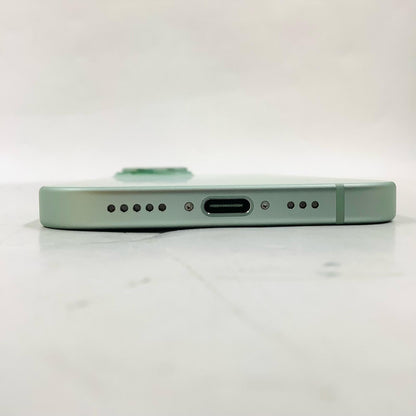 【全額返金保証】【最速発送】Apple iPhone iPhone 15 128GB グリーン Softbank SIMフリー 白ロム 美品 動作確認済 85%