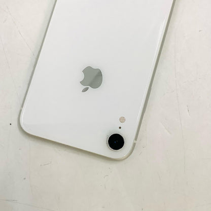 【全額返金保証】【最速発送】Apple iPhone iPhone Xr 128GB ホワイト SIMフリー 白ロム 動作確認済 78%
