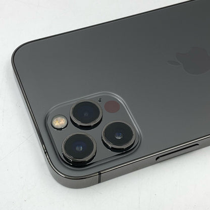 【全額返金保証】【最速発送】Apple iPhone iPhone 12 Pro 256GB グラファイト docomo SIMフリー 白ロム 動作確認済 80%