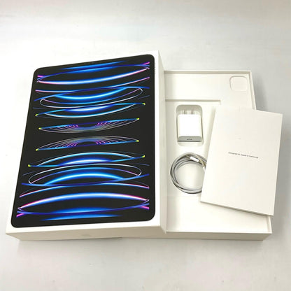 【全額返金保証】【最速発送】Apple iPad Pro M2 12.9インチ 第6世代 256GB シルバー Wi-Fi 動作確認済