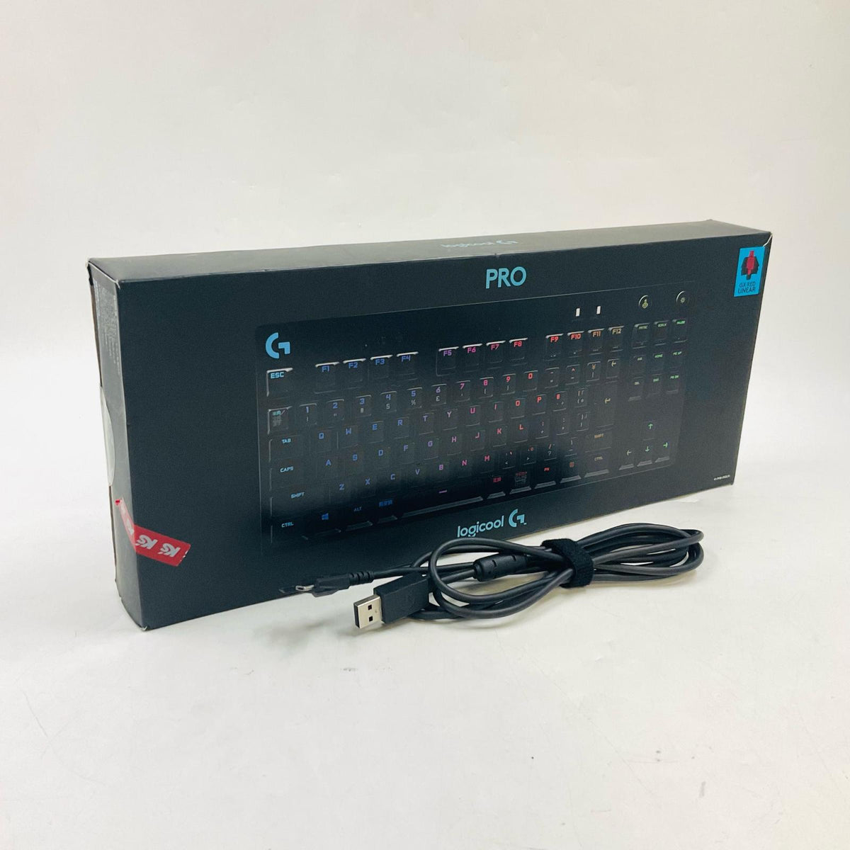 【全額返金保証】【最速発送】Logicool PRO X Gaming Keyboard YU0039 美品 動作確認済