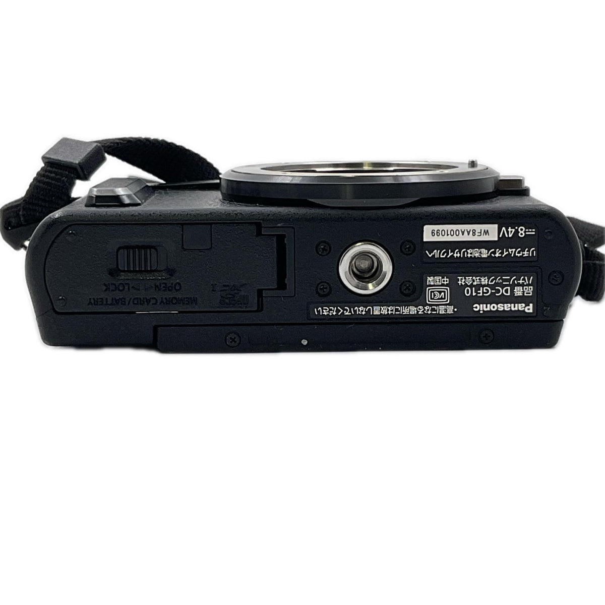 【全額返金保証】【最速発送】Panasonic デジタル一眼 LUMIX DC-GF10　ボディ ブラック 美品 動作確認済