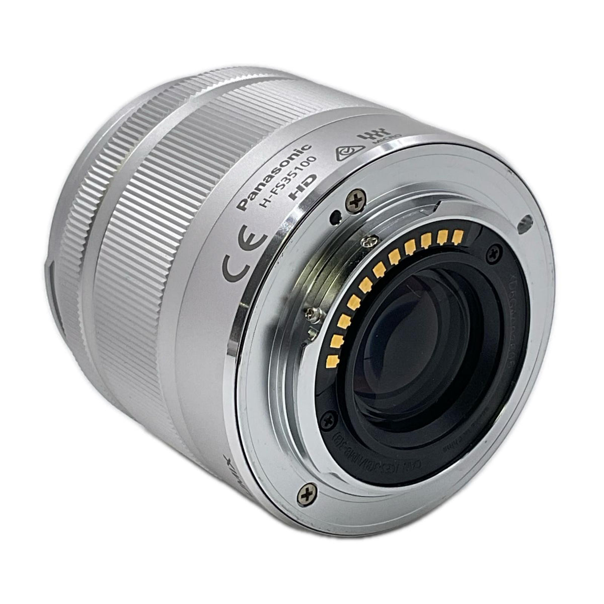【全額返金保証】【最速発送】Panasonic LUMIX G VARIO 35-100mm/F4.0-5.6 ASPH./MEGA O.I.S H-FS35100-S [シルバー] 美品 動作確認済
