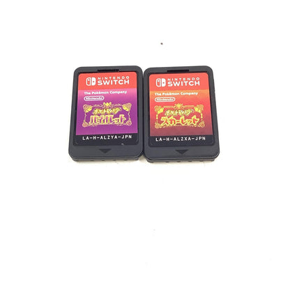 【全額返金保証】【最速発送】Nintendo switch　ソフト　ポケットモンスター スカーレット・バイオレット　ダブルパック 超美品 動作確認済