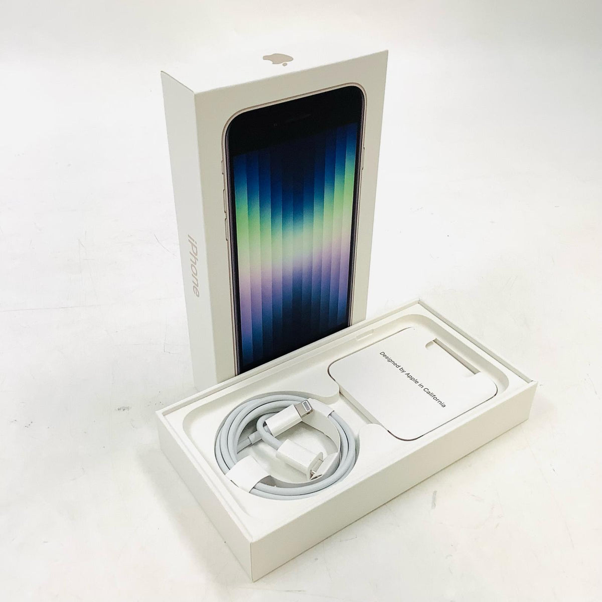 【全額返金保証】【最速発送】Apple iPhone iPhone SE（第3世代） 128GB スターライト SIMフリー 白ロム 美品 動作確認済 81%
