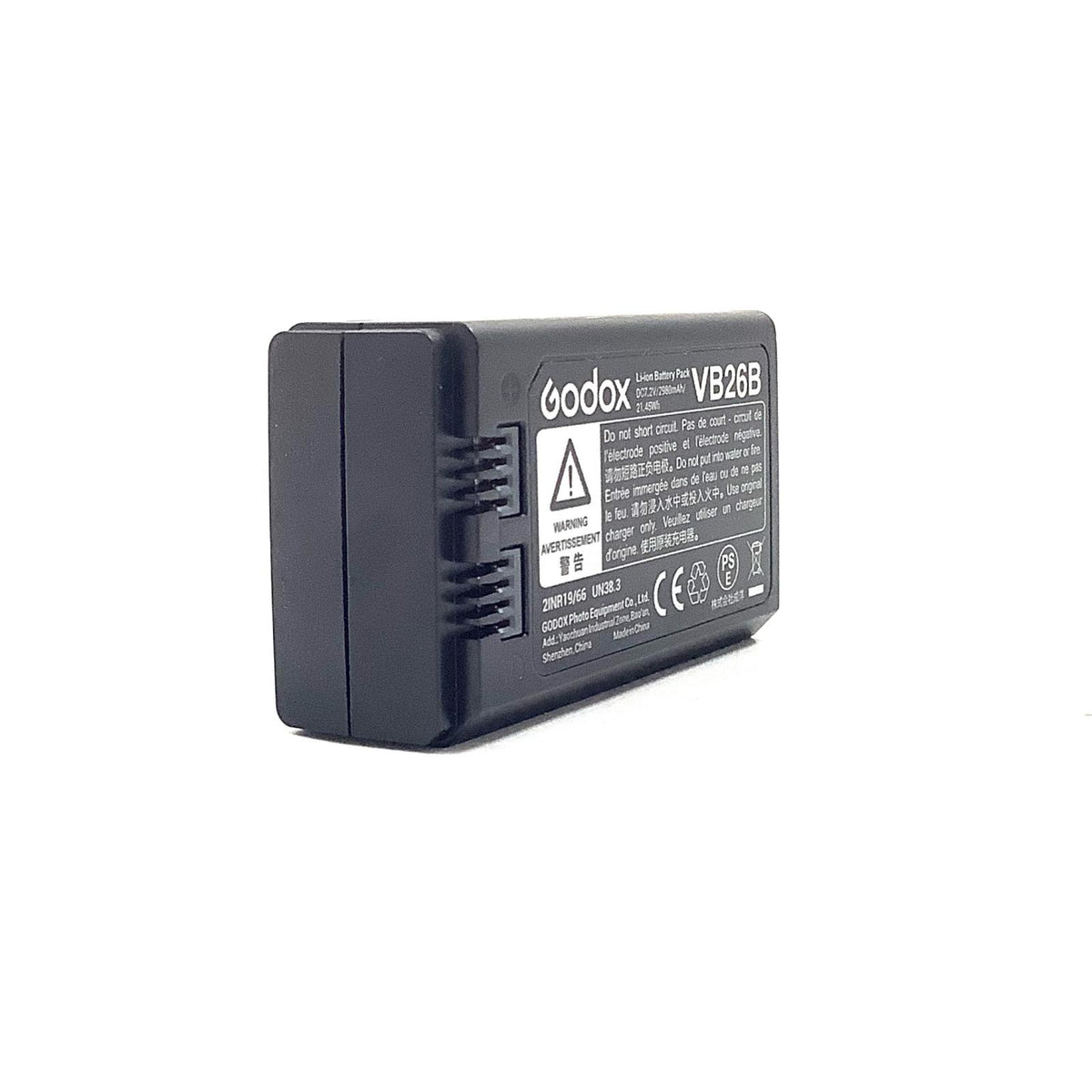 【全額返金保証】【最速発送】GODOX VB26B リチウムイオンバッテリー ＋ VC26 USBバッテリー充電器 美品 動作確認済