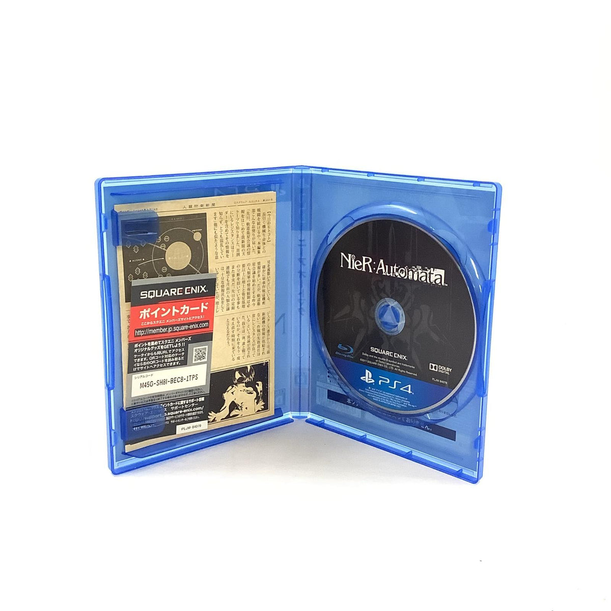 【全額返金保証】【最速発送】スクエアエニックス ＰＳ４　ニーア　オートマタ 美品 動作確認済