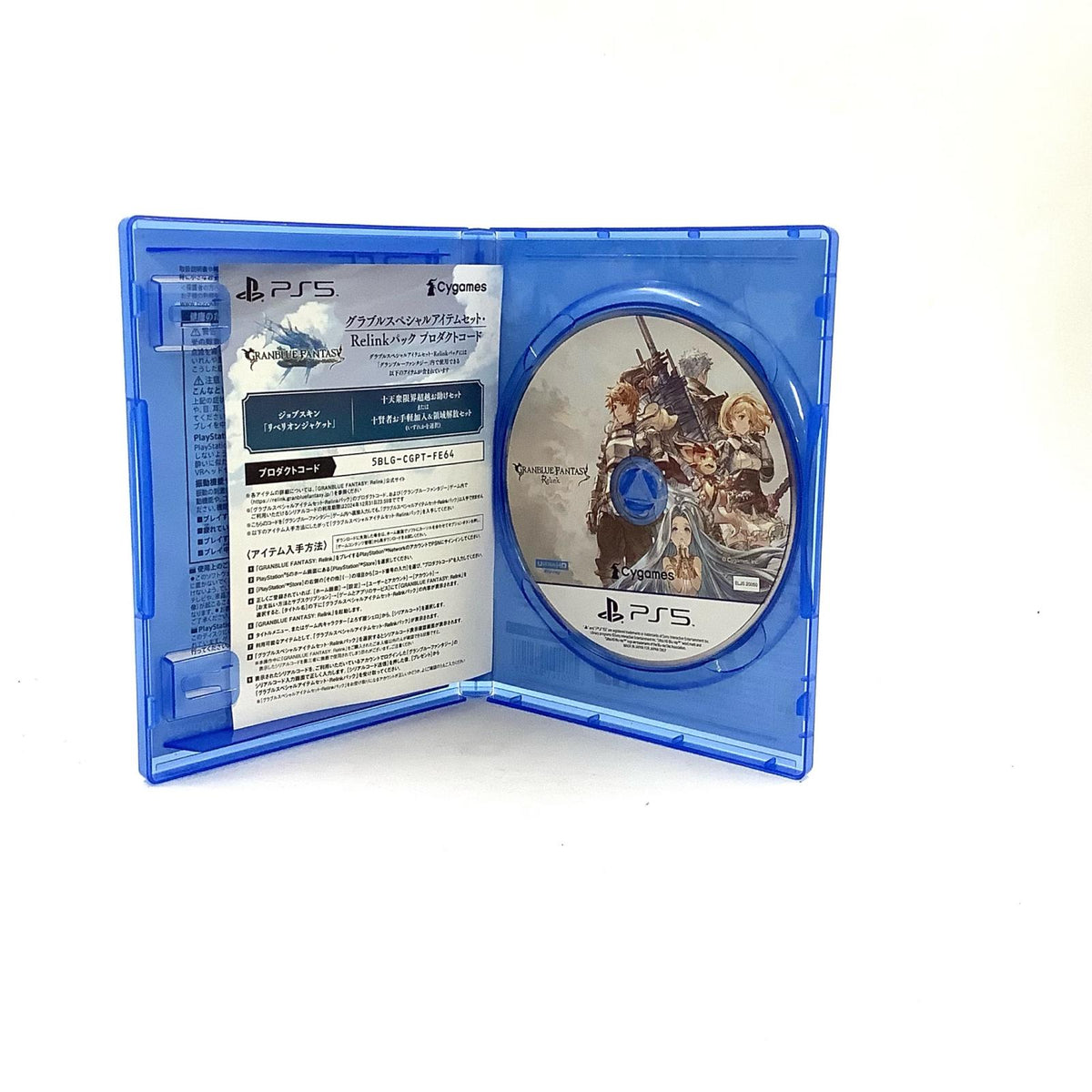 【全額返金保証】【最速発送】Cygames GRANBLUE FANTASY: Relink 美品 動作確認済
