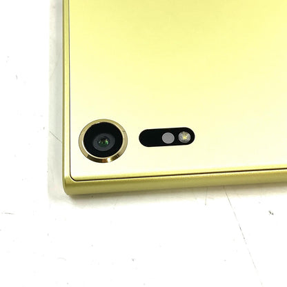 【全額返金保証】【最速発送】Sony Xperia XZs 32GB シトラス au SIMフリー SOV35 白ロム 超美品 動作確認済