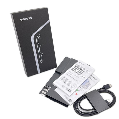 【全額返金保証】【最速発送】SAMSUNG Galaxy S26 256GB ブラック docomo SIMフリー SC-51G 白ロム 超美品 動作確認済