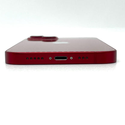 【全額返金保証】【最速発送】Apple iPhone iPhone 13 128GB (PRODUCT)RED 楽天モバイル SIMフリー 白ロム 動作確認済 89%