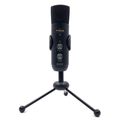 【全額返金保証】【最速発送】Marantz Professional MPM-4000U PODCAST MIC ポッドキャストマイクUSBコンデンサーマイク 美品 動作確認済