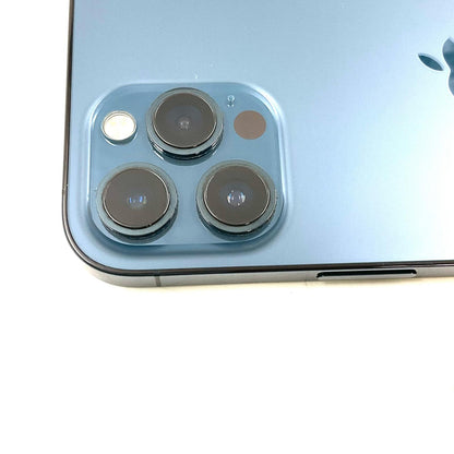 【最速発送】Apple iPhone iPhone 12 Pro Max 128GB パシフィックブルー SIMフリー 白ロム【難有】 76%