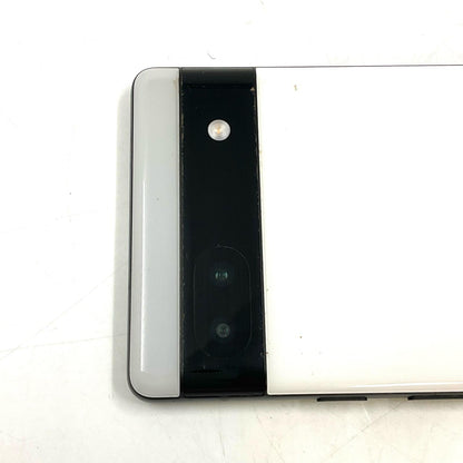 【全額返金保証】【最速発送】Google Pixel 6a 128GB ホワイト Softbank SIMフリー 白ロム 動作確認済