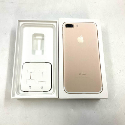 【全額返金保証】【最速発送】Apple iPhone iPhone 7 Plus 256GB ゴールド au 白ロム 美品 動作確認済 94%