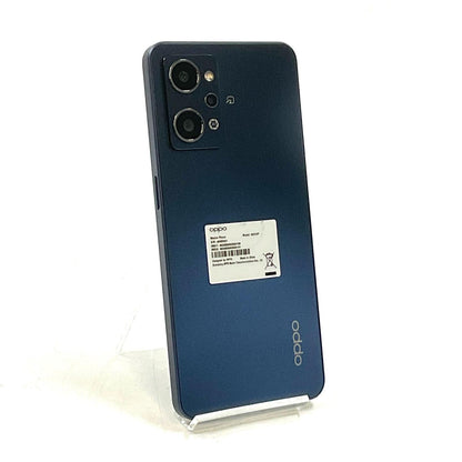 【全額返金保証】【最速発送】OPPO Reno 7 A 128GB スターリーブラック Softbank SIMフリー A2010P 白ロム 動作確認済
