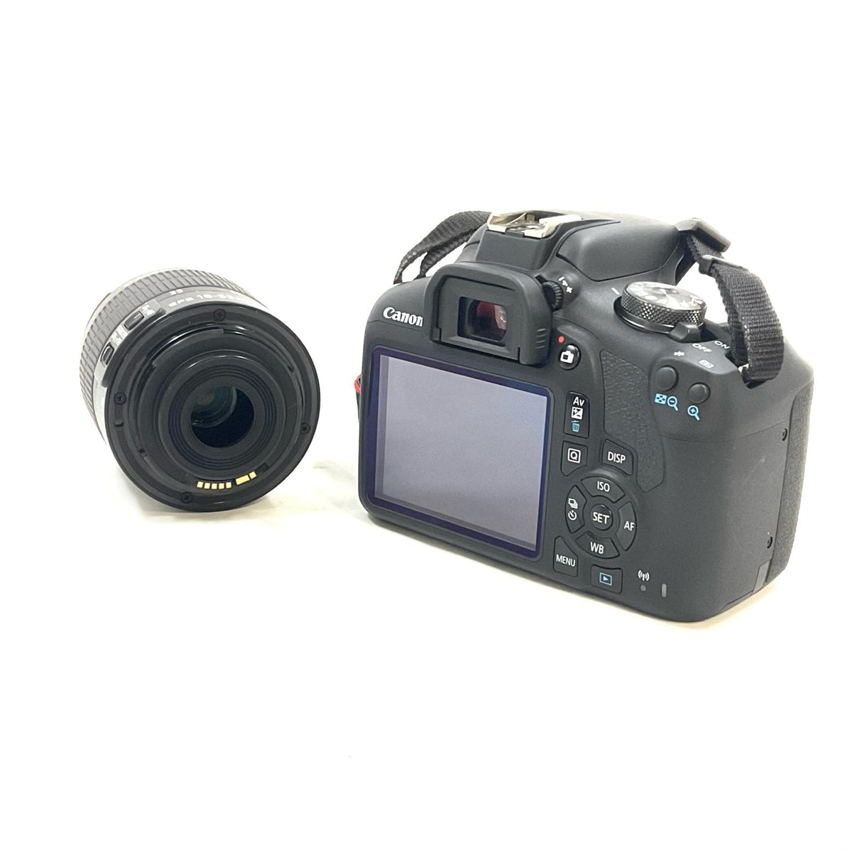 【全額返金保証】【最速発送】Canon デジタル一眼 EOS Kiss X90 EF-S18-55 IS II レンズキット ブラック 美品 動作確認済