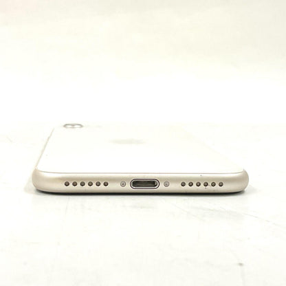 【全額返金保証】【最速発送】Apple iPhone iPhone SE（第3世代） 128GB スターライト SIMフリー 白ロム 動作確認済 77%