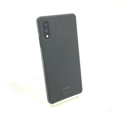 【全額返金保証】【最速発送】Sony Xperia Ace II 64GB ブラック docomo SO-41B 白ロム 美品 動作確認済
