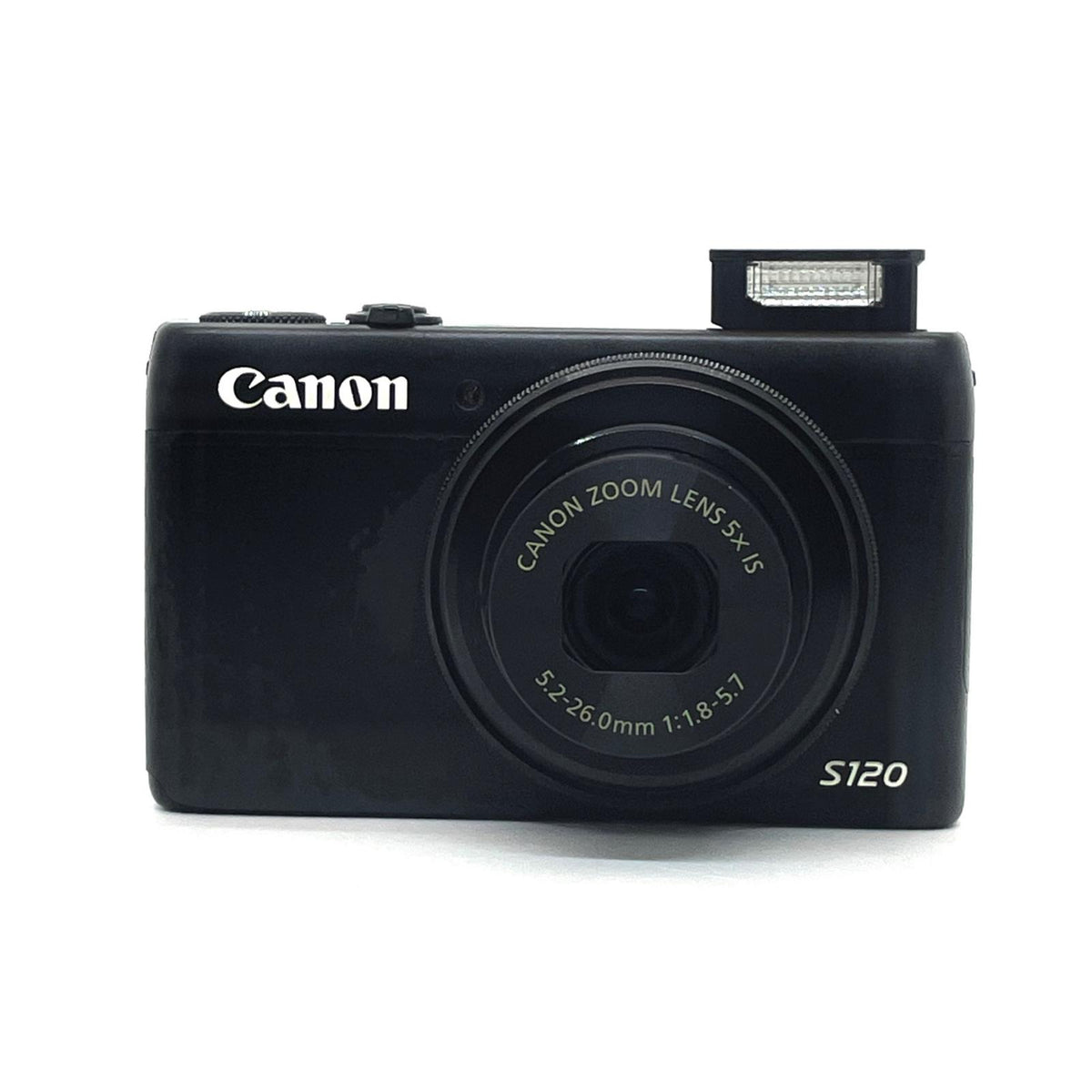 【全額返金保証】【最速発送】 コンパクトデジタルカメラ PowerShot S120 ブラック 動作確認済