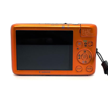 【全額返金保証】【最速発送】 コンパクトデジタルカメラ IXY 400F オレンジ 動作確認済