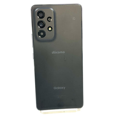 【全額返金保証】【最速発送】SAMSUNG Galaxy A53 5G 128GB オーサムブラック docomo SIMフリー SC-53C 白ロム 動作確認済
