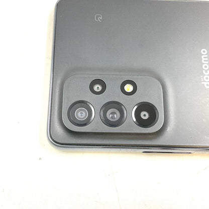 【全額返金保証】【最速発送】SAMSUNG Galaxy A53 5G 128GB オーサムブラック docomo SIMフリー SC-53C 白ロム 動作確認済