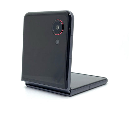 【全額返金保証】【最速発送】Y!mobile nubia Flip 3 128GB ブラック Softbank SIMフリー A505ZT 超美品 動作確認済
