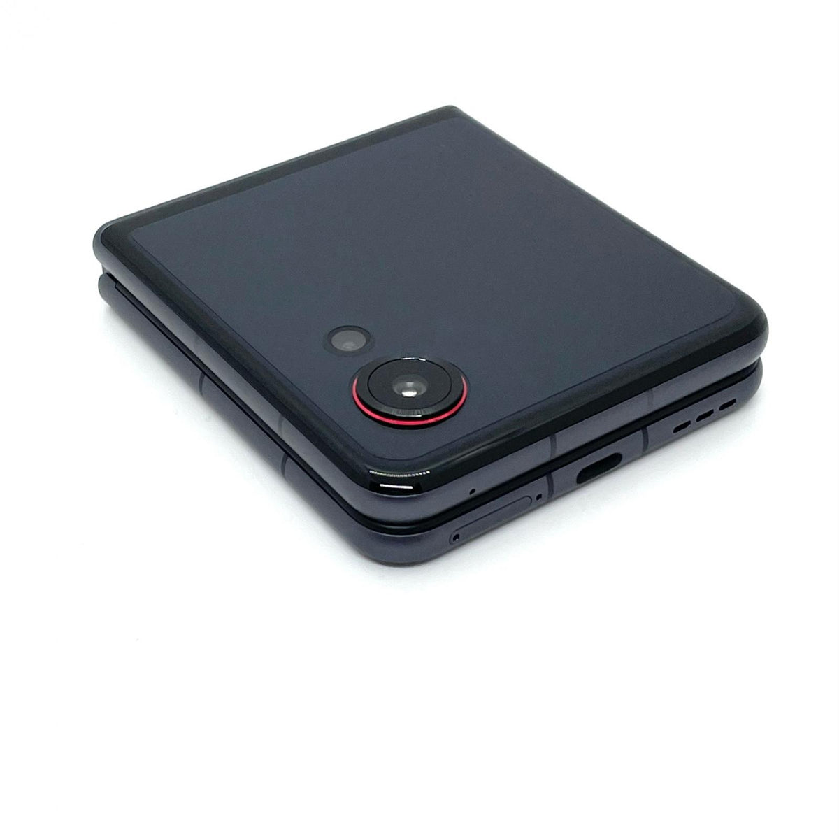【全額返金保証】【最速発送】Y!mobile nubia Flip 3 128GB ブラック Softbank SIMフリー A505ZT 超美品 動作確認済