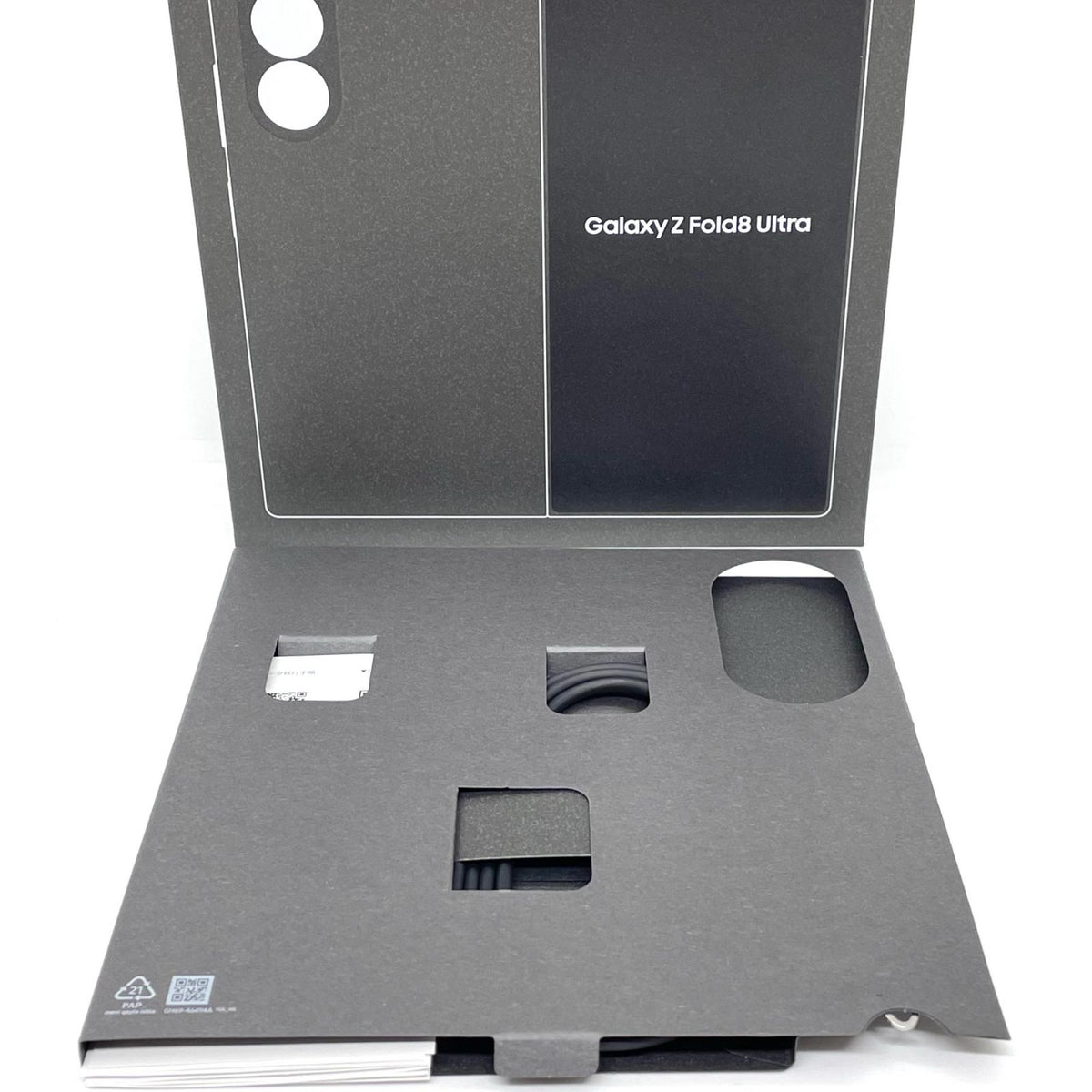 【全額返金保証】【最速発送】SAMSUNG Galaxy Z Fold 8 Ultra 256GB グラファイト Softbank SIMフリー SM-F976Z 超美品 動作確認済