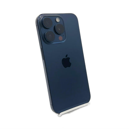 【最速発送】Apple iPhone iPhone 15 Pro 256GB ブルーチタニウム docomo SIMフリー 白ロム【難有】 79%