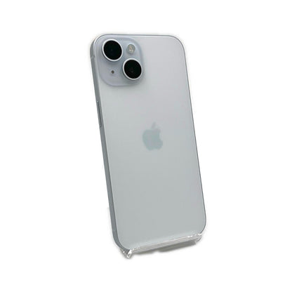 【全額返金保証】【最速発送】Apple iPhone iPhone 15 256GB ブルー Softbank SIMフリー 白ロム 動作確認済 87%