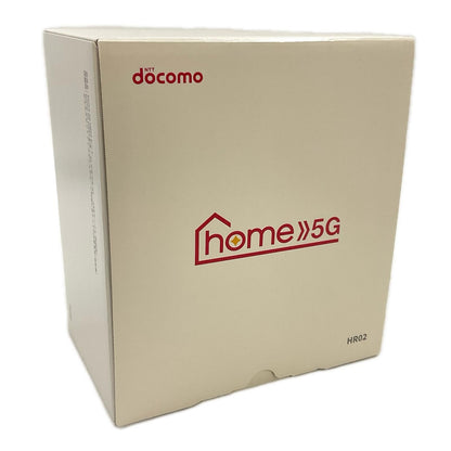 【全額返金保証】【最速発送】NTT docomo home 5G ホームルータ― HR02 美品 動作確認済