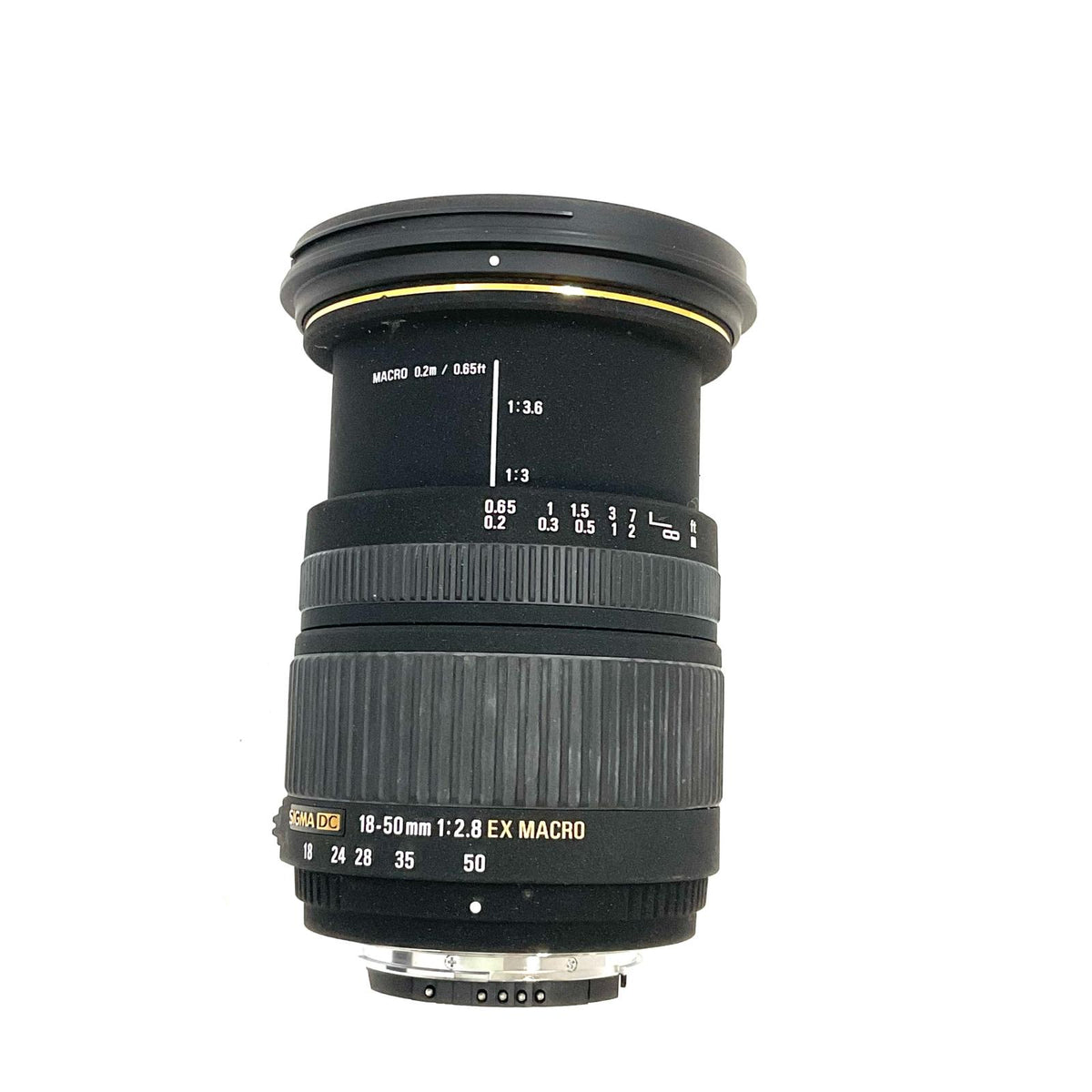 【最速発送】SIGMA 18-50mm F2.8 EX DC MACRO【難有】