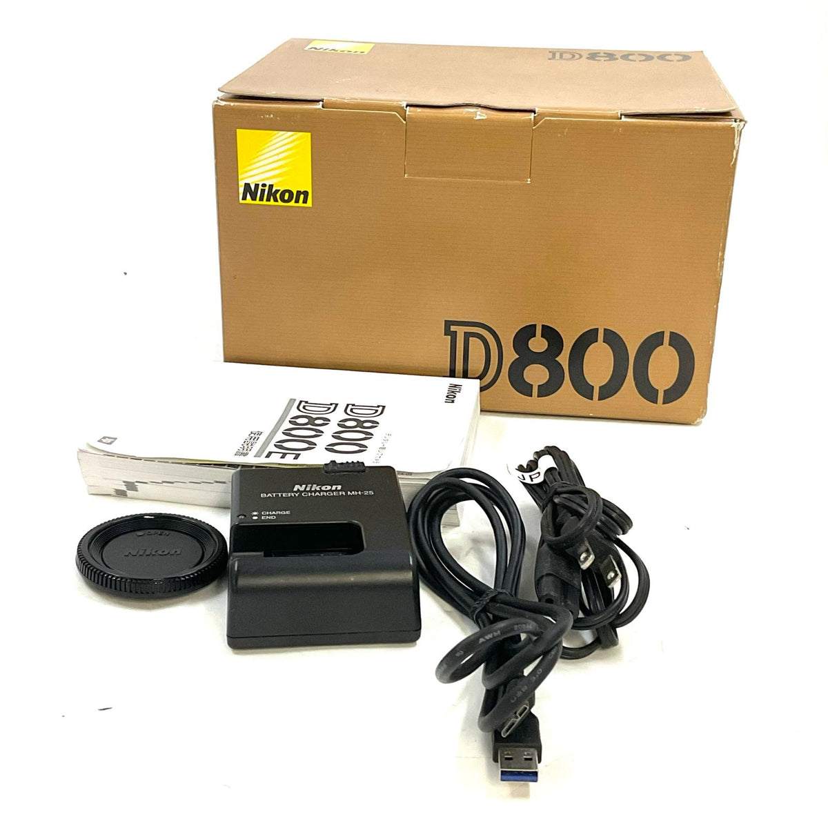 【全額返金保証】【最速発送】Nikon デジタル一眼 D800 ボディ ブラック 動作確認済
