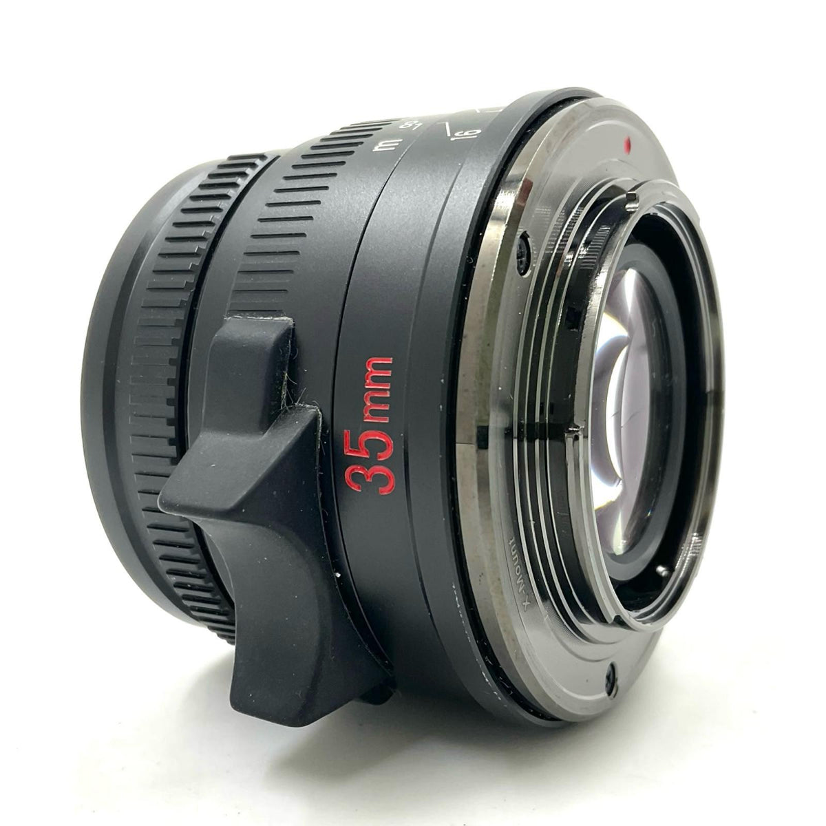 【全額返金保証】【最速発送】七工匠 7Artisans 35mm F1.4 II APS-C 7A-35F14II-X-B [フジフイルム用] 美品 動作確認済