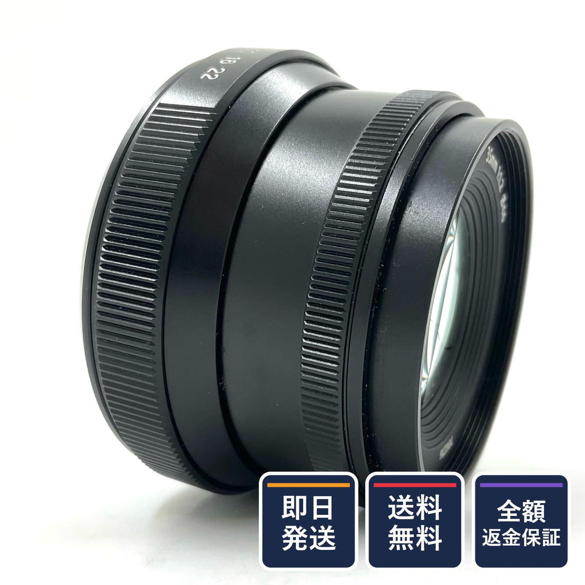 【全額返金保証】【最速発送】七工匠 7artisans 35mm F1.2 [フジフイルム用] 美品 動作確認済