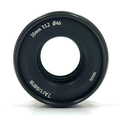 【全額返金保証】【最速発送】七工匠 7artisans 35mm F1.2 [フジフイルム用] 美品 動作確認済