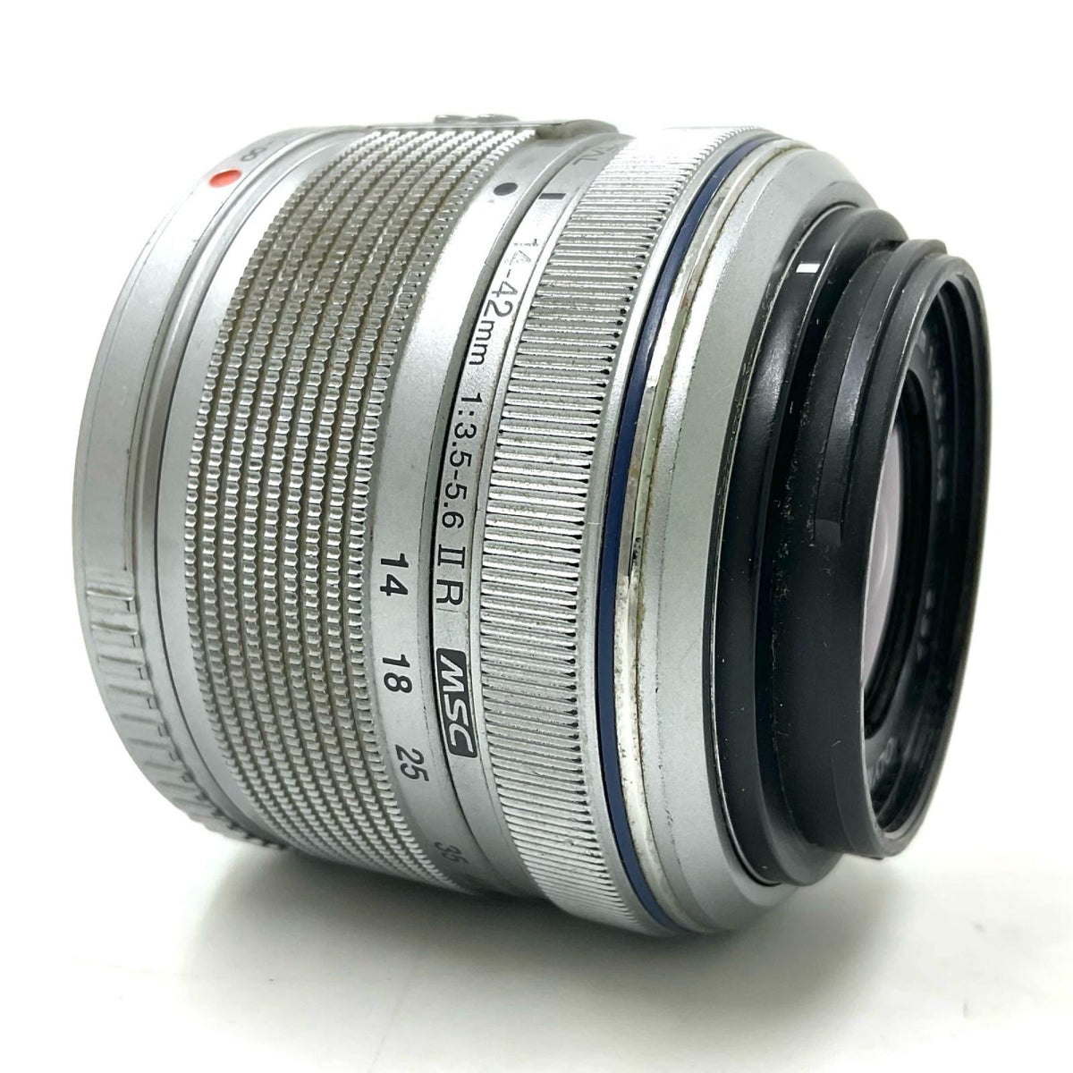【最速発送】OLYMPUS M.ZUIKO DIGITAL 14-42mm F3.5-5.6 II R [シルバー]【難有】